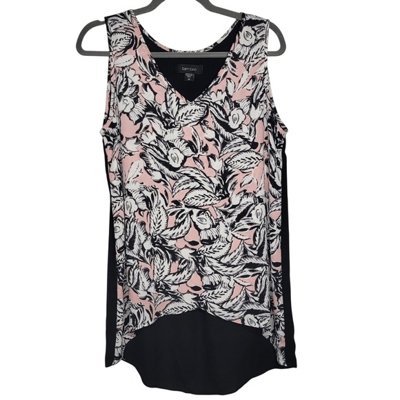 Karen Kane Tops - Karen Kane Top Blouse Size M Floral Print High Low Hem Sleeveless Tank